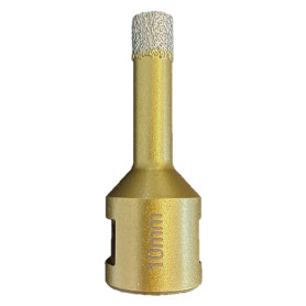FORETTO DIAMANTATO PER SMERIGLIATRICE  LINEA INDUSTRIALE   diametro  10 mm.