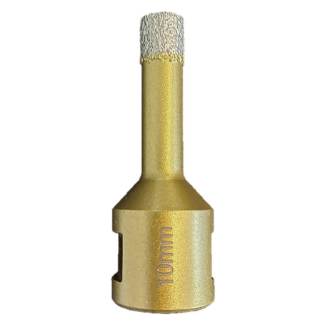 FORETTO DIAMANTATO PER SMERIGLIATRICE  LINEA INDUSTRIALE   diametro  10 mm.