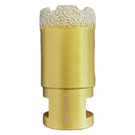 FORETTO DIAMANTATO PER SMERIGLIATRICE  LINEA INDUSTRIALE   diametro  30 mm.