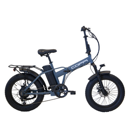 BICICLETTA ELETTRICA  VESUVIO  250 W - ruote da 20 - grigio scuro