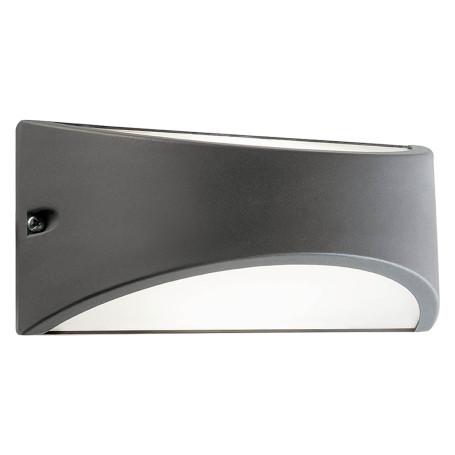 APPLIQUE LED  TIBET  10 W - cm 22 x 10 x 10 grigio