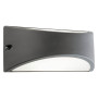 APPLIQUE LED  TIBET  10 W - cm 22 x 10 x 10 grigio