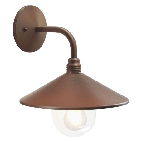 APPLIQUE  SPECTRE  60 W - cm 29 x  33 x  13 corten