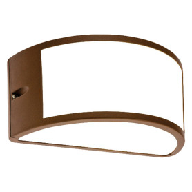 APPLIQUE  UMBE  60 W - cm 25 x 12 x 13 corten