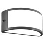 APPLIQUE  UMBE  60 W - cm 25 x 12 x 13 grigio