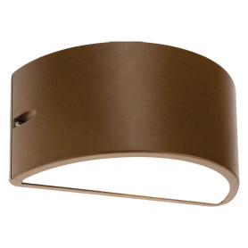 APPLIQUE  UMBE  60 W - cm 25 x 12 x 13 corten