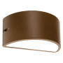 APPLIQUE  UMBE  60 W - cm 25 x 12 x 13 corten