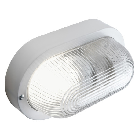 PLAFONIERA  OVALE  colore bianco