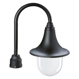 LANTERNA TESTA-PALO  MARINE  60 W - cm 41 x  22 x  33 nero