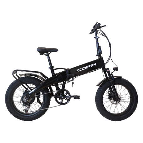 BICICLETTA ELETTRICA  ELBRUS  250 W - ruote da 20 - nero