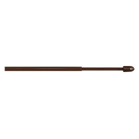 STANGHETTA TONDA A VITE  BERLINO   diametro  8 mm. - cm 70  -  110 - marrone - blister 1 pz