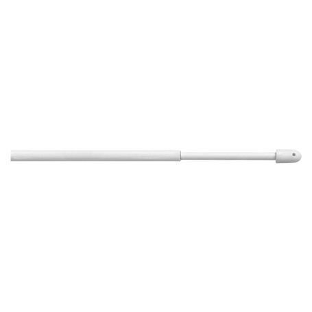 STANGHETTA TONDA A VITE  BERLINO   diametro  13 mm. - cm 100  -  120 - bianco - blister 1 pz