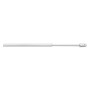 STANGHETTA TONDA A VITE  BERLINO   diametro  13 mm. - cm 120  -  150 - bianco - blister 1 pz