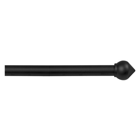 SCORRITENDA  KIT FERRO  mod.  Bulbo  col. nero  diametro  20/19 mm.