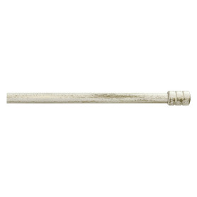 SCORRITENDA  KIT FERRO  mod.  Cilindro  col. avorio oro  diametro  20/19 mm.