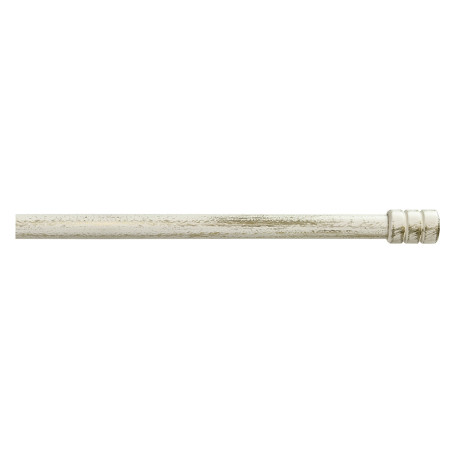 SCORRITENDA  KIT FERRO  mod.  Cilindro  col. avorio oro  diametro  20/19 mm.