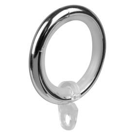 ANELLO PER SCORRITENDA col. cromo -  diametro  20 mm  cf. 8 pz