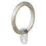 ANELLO PER SCORRITENDA col. avorio/oro -  diametro  20 mm  cf. 8 pz