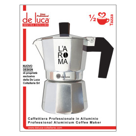CAFFETTIERA M.co nero - 1/2 tazza