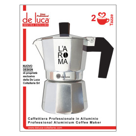 CAFFETTIERA M.co nero - 2 tazze