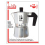 CAFFETTIERA M.co nero - 6 tazze