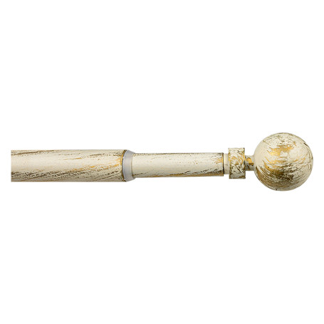 SCORRITENDA  MINI KIT FERRO  mod.  Palla  col. avorio oro