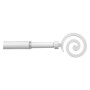 SCORRITENDA  MINI KIT FERRO  mod.  Spirale  col. bianco