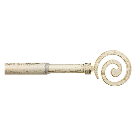 SCORRITENDA  MINI KIT FERRO  mod.  Spirale  col. avorio oro