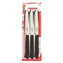 COLTELLI DA TAVOLA  UTILISSIMI  lama mm 110 - manico nero