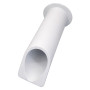 GOCCIOLATOIO PER TERRAZZI cm 8 x 30 chiuso - col.bianco