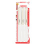 COLTELLI DA TAVOLA  UTILISSIMI  lama mm 110 - manico bianco