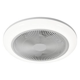 PLAFONIERA LED ROTONDA CON VENTILATORE  BREZION   diametro  450 x 140 mm - 33W