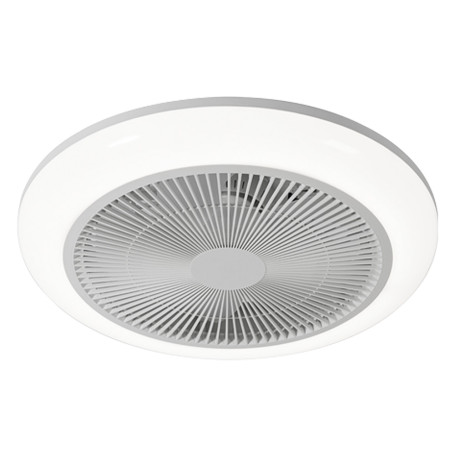 PLAFONIERA LED ROTONDA CON VENTILATORE  BREZION   diametro  450 x 140 mm - 33W