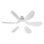PLAFONIERA LED ROTONDA CON VENTILATORE  VELIMA   diametro  500 x 160 mm - 20W