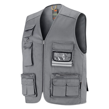 GILET DA LAVORO  DERNA  taglia XL - grigio