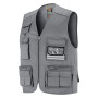 GILET DA LAVORO  DERNA  taglia XL - grigio