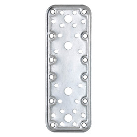 GIUNZIONE PESANTE DIRITTA STAMPATA ART. 872ZS mm 65 x 180