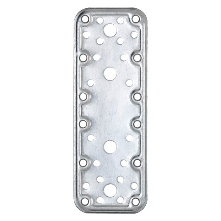 GIUNZIONE PESANTE DIRITTA STAMPATA ART. 872ZS mm 65 x 180