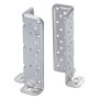 SUPPORTO PER PILASTRI AD AVVITARE UNIVERSALE ART.883ZS mm 73 x 177 x 46 x 70
