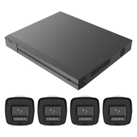 KIT VIDEOSORVEGLIANZA NVR WIRELESS  X5S  NVR wireless - 4 telecamere 4MP incluse