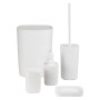 KIT ACCESSORI DA BAGNO  PODDY  col. bianco