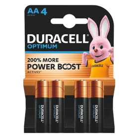 PILA STILO DURACELL  OPTIMUM  Pz 4 - 1