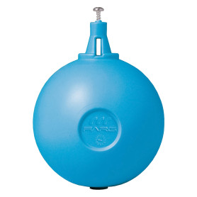 SFERA TONDA IN PLASTICA  diametro  180 mm.