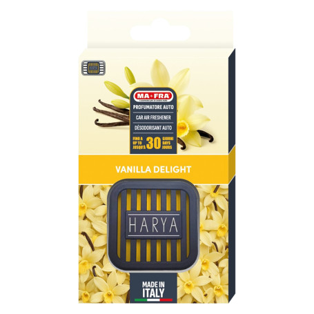 PROFUMATORE PER AUTO  HARYA   Vanilla Delight  - profumo floreale avvolgente