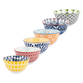 COPPETTA  ARABESQUE   diametro  cm. 9.3 x h.5 - fantasie assortite
