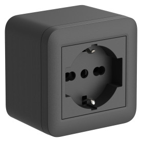 CONTENITORE  FIXA  presa P40 - col.nero