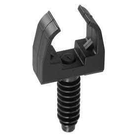 SUPPORTO FISSATUBO A SCATTO  diametro   20 mm. - pz.10