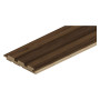 PANNELLO  3D LEGNO  colore noce scuro
