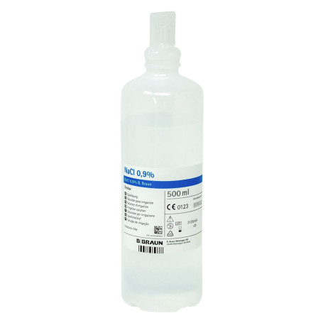 SOLUZIONE FISIOLOGICA ml. 500 cadauno