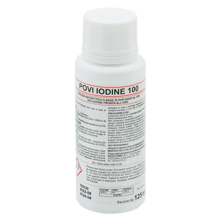 SOLUZIONE ACQUOSA  POVI IODINE  ml. 125 - per allegato 2